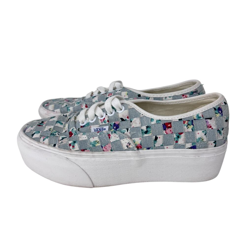 Vans Stackform Low Top Patchwork Shoes Unisex Sz … - image 2